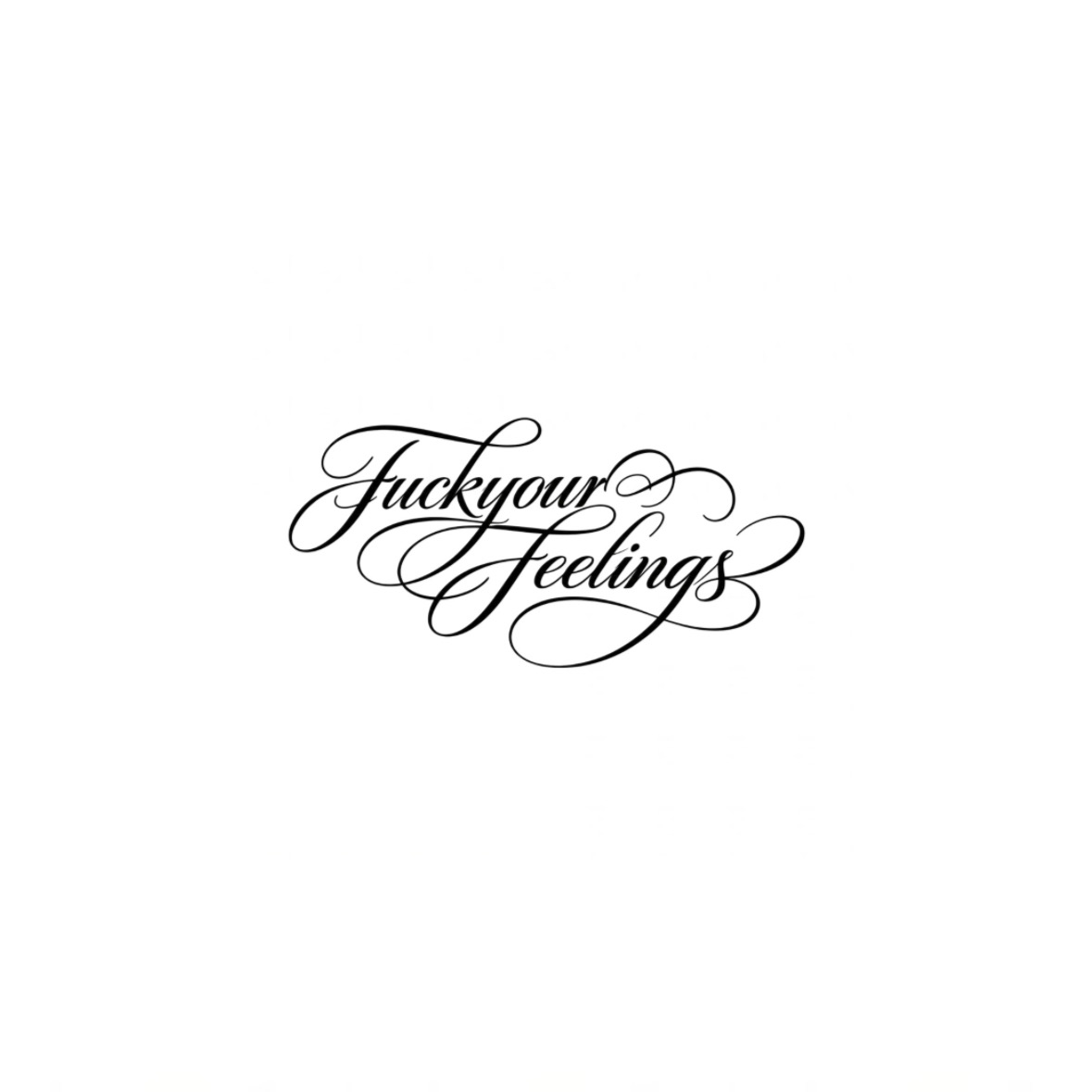 Calligraphy Stack Decal